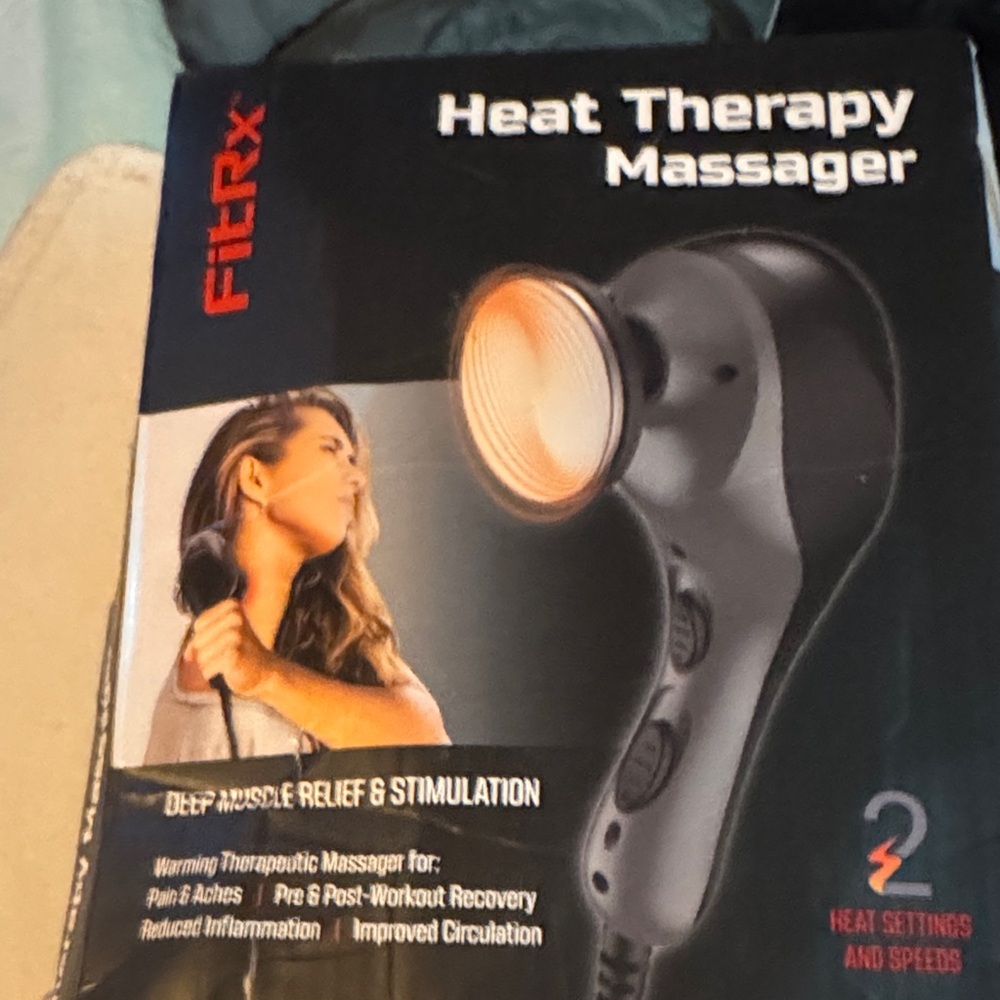 Black Heat Therapy Massager